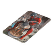 Ogre met behulp van Pottery Wheel Fantasy Flexibel Magneet (Linkerzijde)