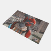 Ogre Oni maken Japanse Pottery Fantasy Deur Mat (Schuin)