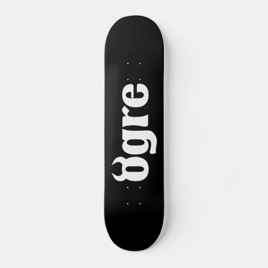 Ogre Persoonlijk Skateboard (Voorkant)