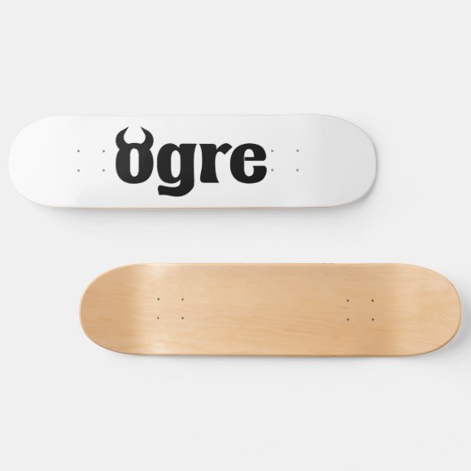 Ogre Persoonlijk Skateboard (Horizontaal)