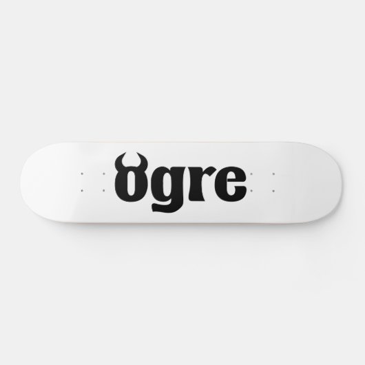 Ogre Persoonlijk Skateboard (Horizontaal)
