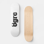 Ogre Persoonlijk Skateboard (Voorkant)