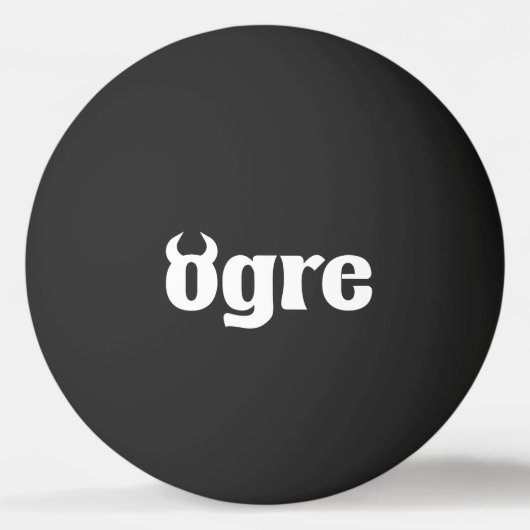 Ogre Pingpongbal (Voorkant)