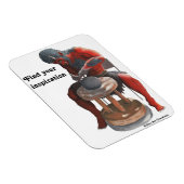 Ogre Potter Making Pots Fantasy Flexibele magneet (Rechterzijde)