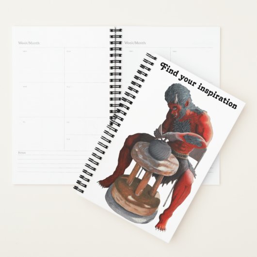 Ogre Potter met behulp van Pottery Wheel Fantasy P Planner (Display)