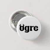 Ogre Ronde Button 3,2 Cm (Voorkant /achterkant)