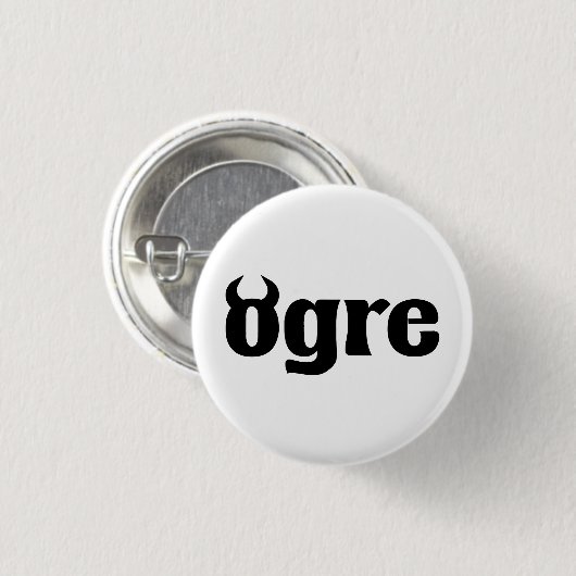 Ogre Ronde Button 3,2 Cm (Voorkant /achterkant)