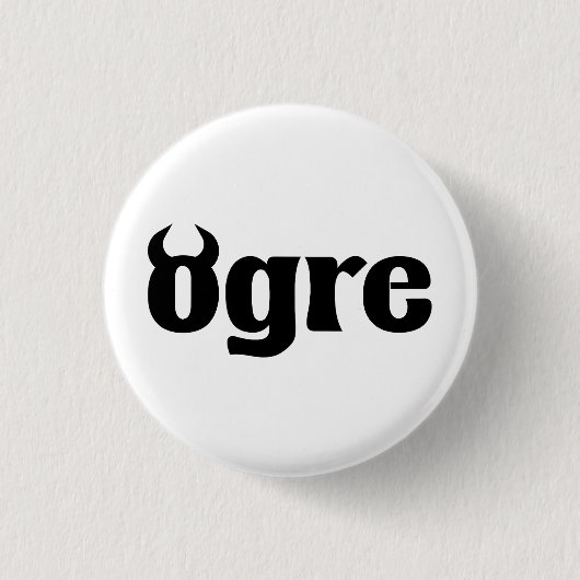 Ogre Ronde Button 3,2 Cm (Voorkant)