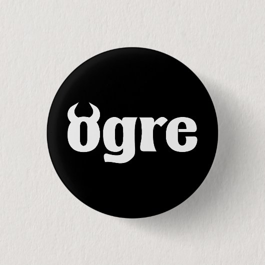 Ogre Ronde Button 3,2 Cm (Voorkant)