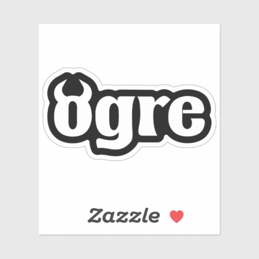 Ogre Sticker (Vel)