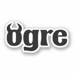 Ogre Sticker
