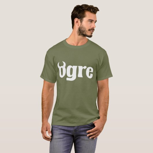 Ogre T-shirt (Voorkant volledig)