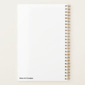 Ogre Werkende Japanse Pottery Fantasy Art Planner (Achterkant)