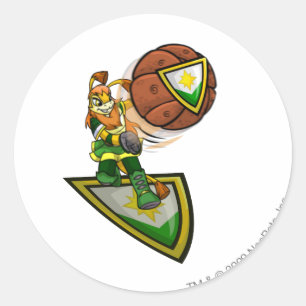Ogrin Brightvale Player Ronde Sticker