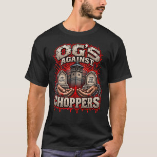 OG's Tegen Choppers Beëindig Geweld T-shirt