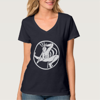Ogum silhouet wit t-shirt