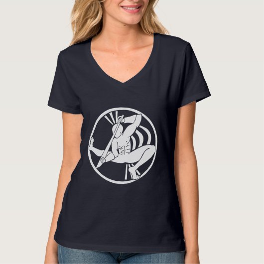 Ogum silhouet wit t-shirt (Voorkant)