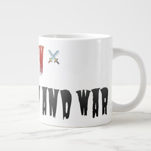 Ogun God van strijder en oorlog Grote Koffiekop (Rechts)