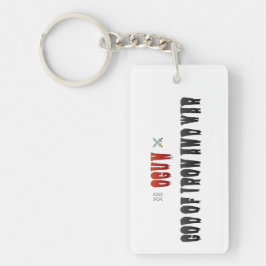 Ogun God van strijder en oorlog Sleutelhanger