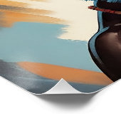Ogun, IJzeren God en Oorlog Perfect Poster (Hoek)