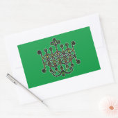 Ogun Veve Sigil Rechthoekige Sticker (Envelop)