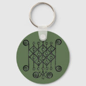 Ogun Veve Sleutelhanger (Voorkant)