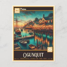 Ogunquit, Maine | Briefkaart