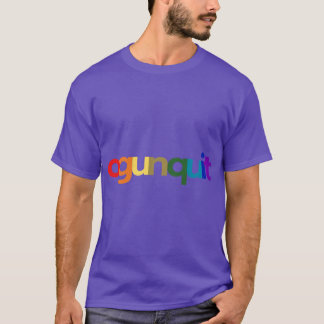 Ogunquit Pride Regenboogprint Oversized T-shirt