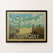 Ogunstop Beach Vintage Travel Legpuzzel (Horizontaal)