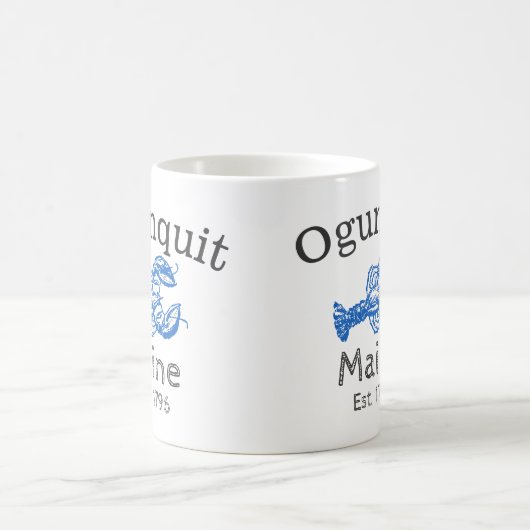 Ogunstop Blue Lobster "Bar Harbour Maine" Koffiemok (Center)