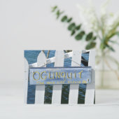 Ogunstop, de manier waarop het leven moet worden briefkaart (Staand voorkant)