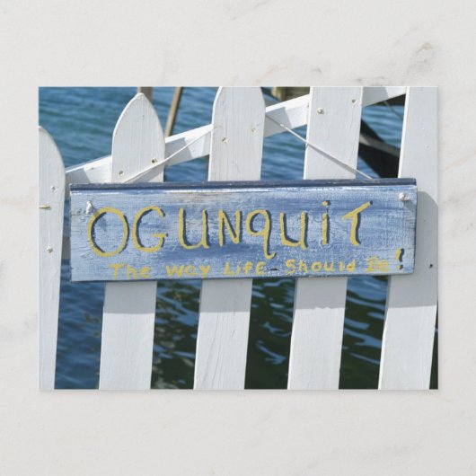 Ogunstop, de manier waarop het leven moet worden briefkaart (Voorkant)