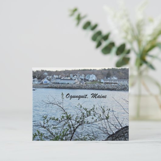 Ogunstop, Maine Briefkaart (Staand voorkant)