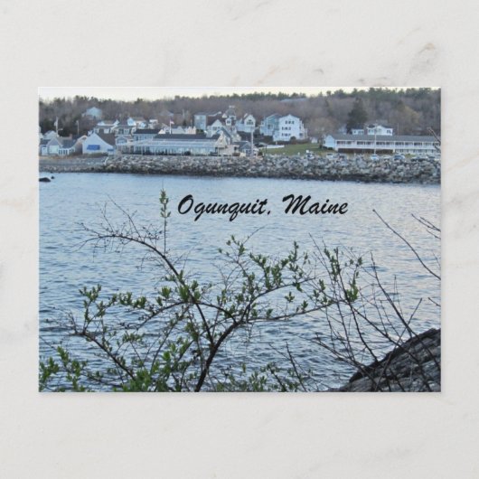 Ogunstop, Maine Briefkaart (Voorkant)