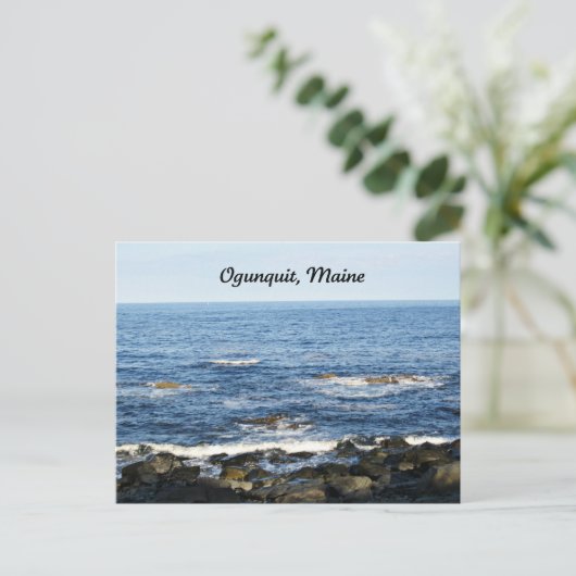 Ogunstop, Maine Briefkaart (Staand voorkant)