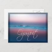 Ogunstoppen Beach Ogungestopt Maine Briefkaart (Voorkant / Achterkant)