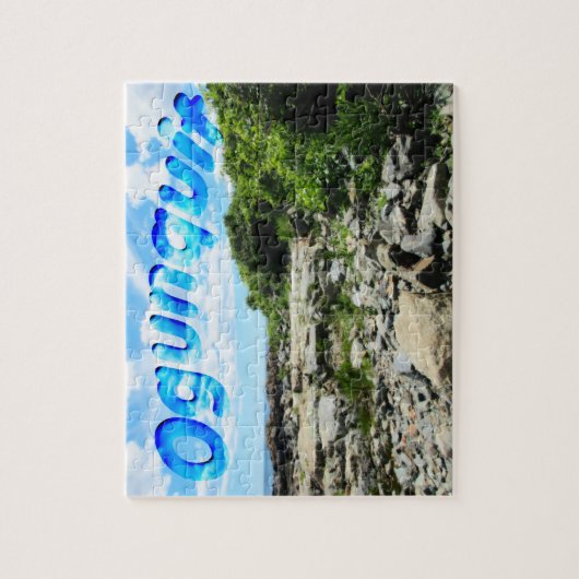 Ogunstoppen Coastline Legpuzzel (Verticaal)