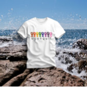 Ogunstoppen Maine Rainbow Lobsters T-shirt