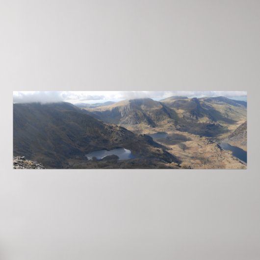 Ogwen Valley, Snowdonia poster (Voorkant)