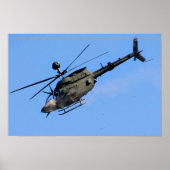 OH-58 Kiowa Helikopter Poster (Voorkant)