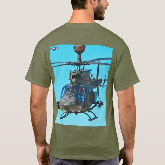 OH-58D KIOWA T-SHIRT (Achterkant)