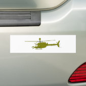 OH-58D-waarneming helikopter Bumpersticker (Op auto)