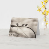 Oh Achterschip… hield verjaardagskaart op Kaart (Gele Bloem)