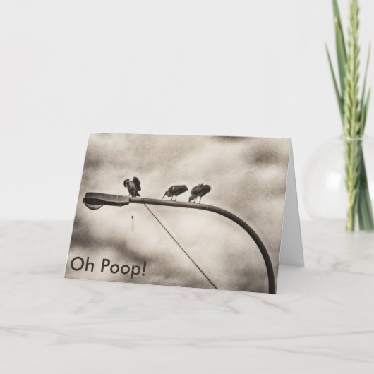 Oh Achterschip… hield verjaardagskaart op Kaart (Voorkant)