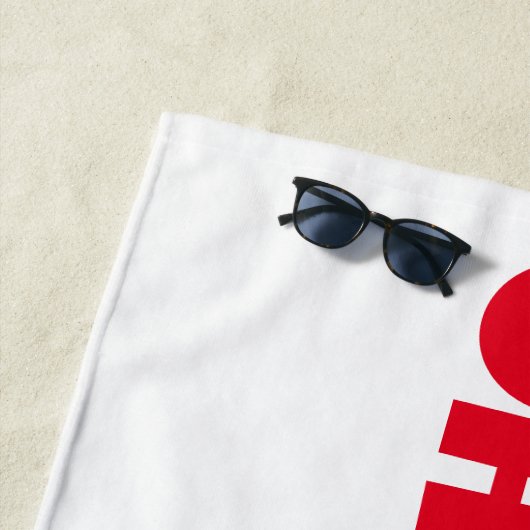 OH, AH WEET HET! Strandlaken (In situ)