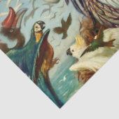 "Oh All Ye Fowls of the Air" van Edward A F Prynne Tissuepapier (Detail)