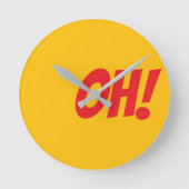 OH! - Als je weet dat je het weet Ronde Klok (Voorkant)