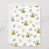 Oh BaBee Baby shower Kaart (Achterkant)