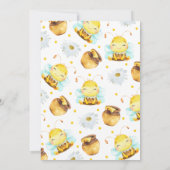 Oh BaBee Baby shower Kaart (Achterkant)