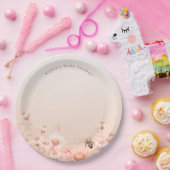 Oh Babee Babyshower Papieren Borden Bordje (Feest)